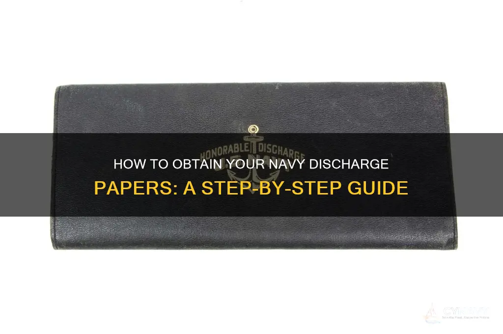 how do i get discharge papers from navy