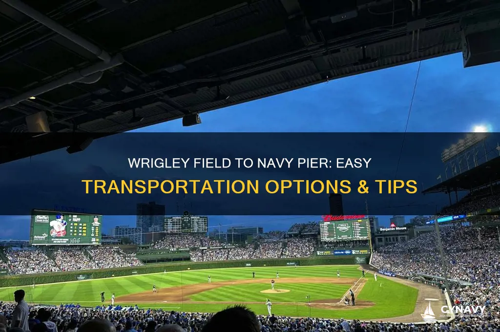 how do i get from wrigley field to navy pier