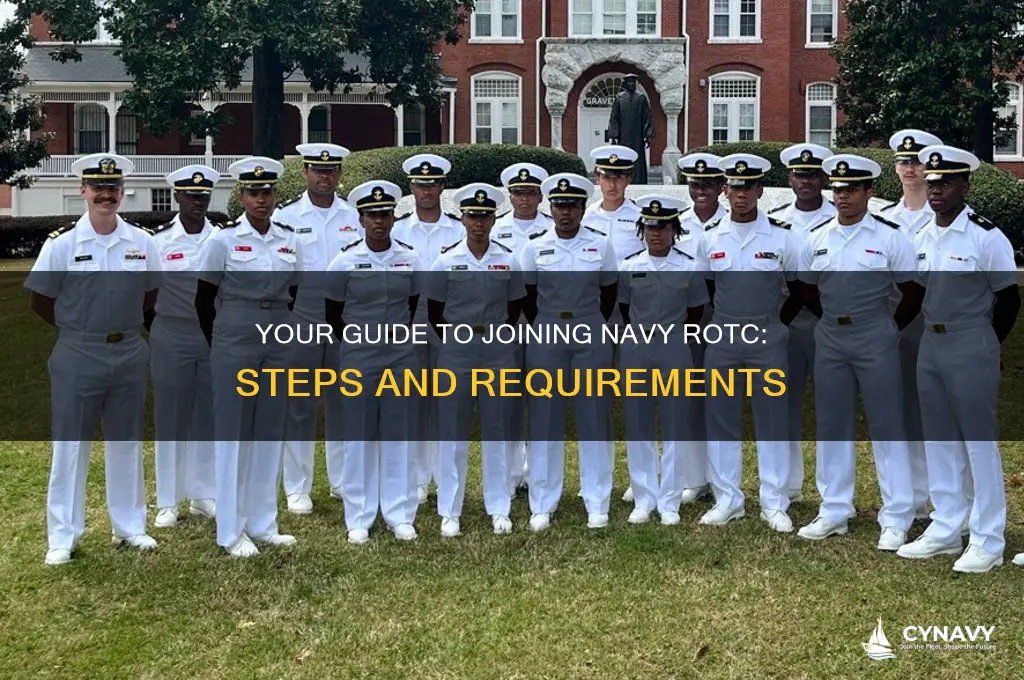how do i get into navy rotc