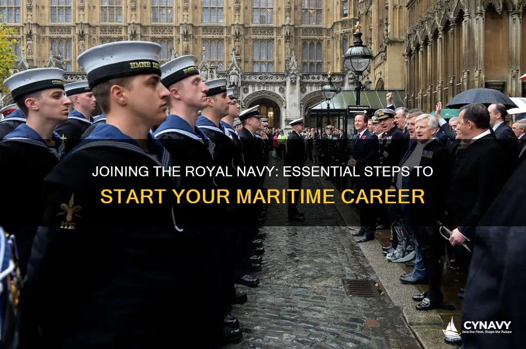 how do i get into the royal navy