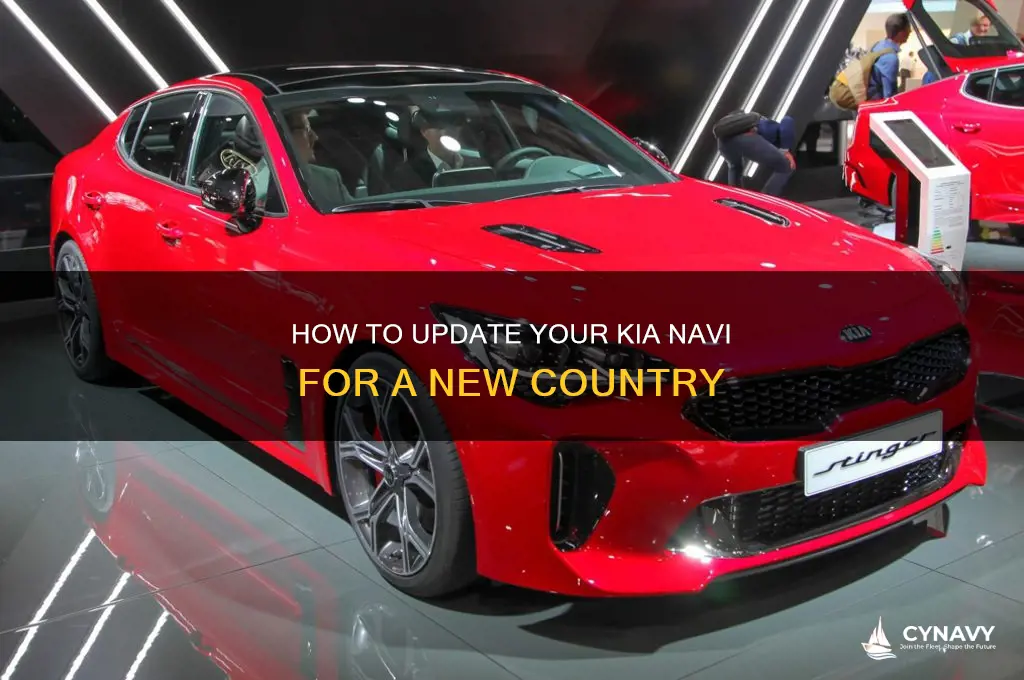 how do i get kia navi for change country