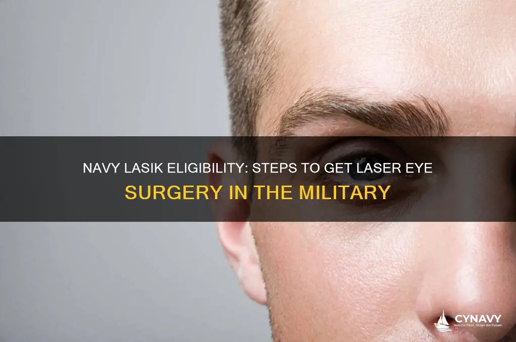 how do i get lasik in the navy
