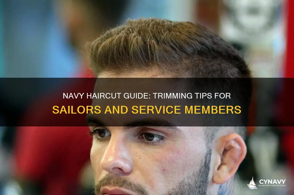 how do i get my hair trimmed in the navy