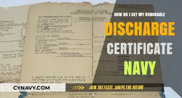How to Obtain Your Navy Honorable Discharge Certificate: A Step-by-Step Guide