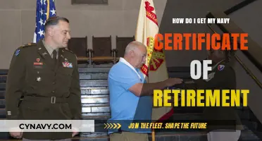 Steps to Obtain Your Navy Certificate of Retirement Easily