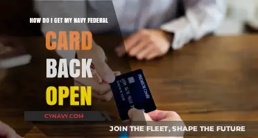Reopening Your Navy Federal Card: A Step-by-Step Guide to Account Restoration