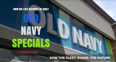Stay Updated: Daily Old Navy Specials Notifications Guide
