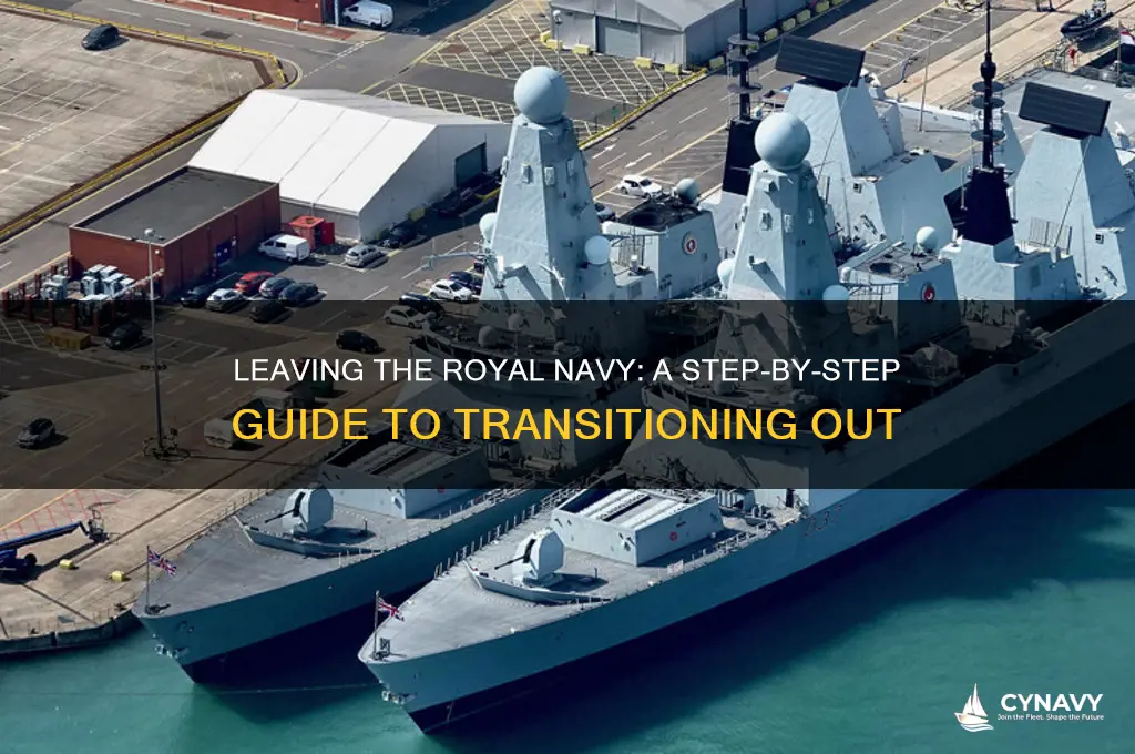 how do i get out of the royal navy