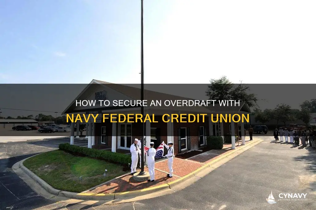 how do i get overdraft with navy federal