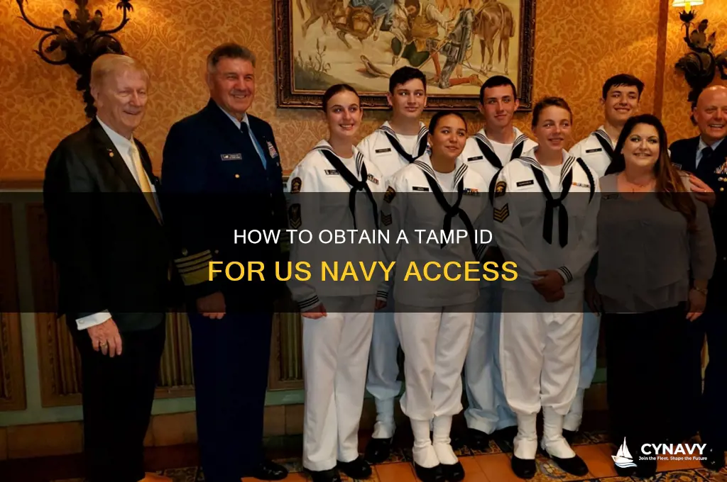 how do i get tamp id us navy