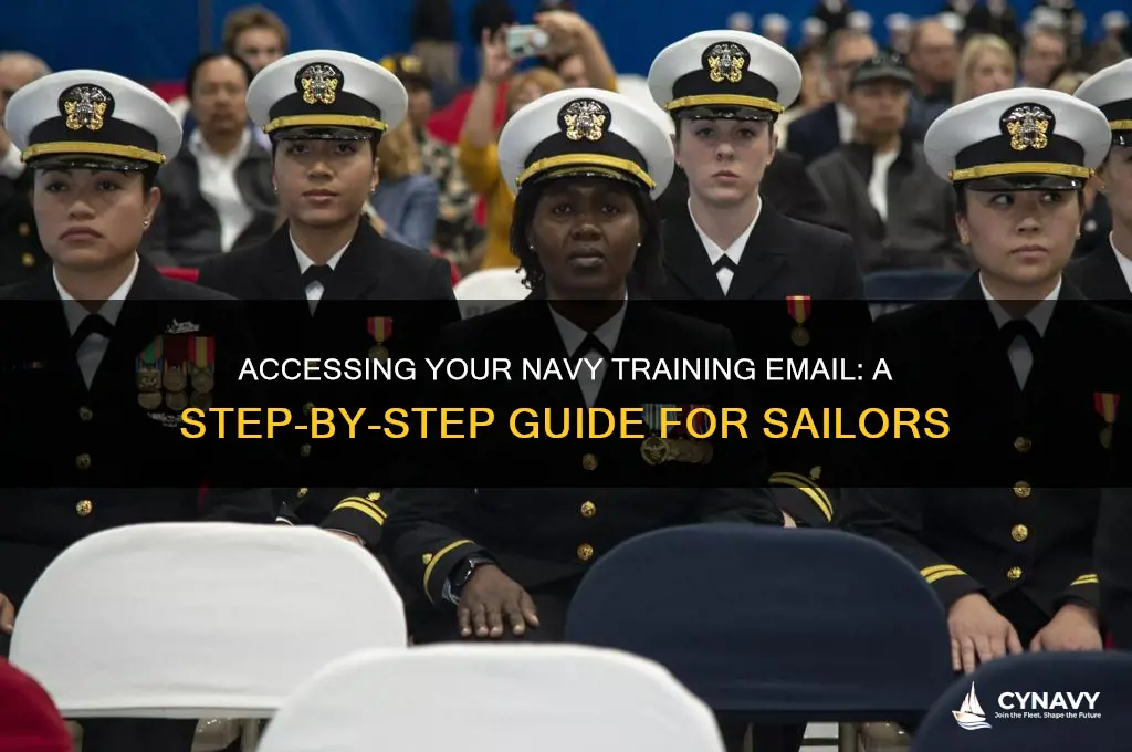 how do i get to my training email navy