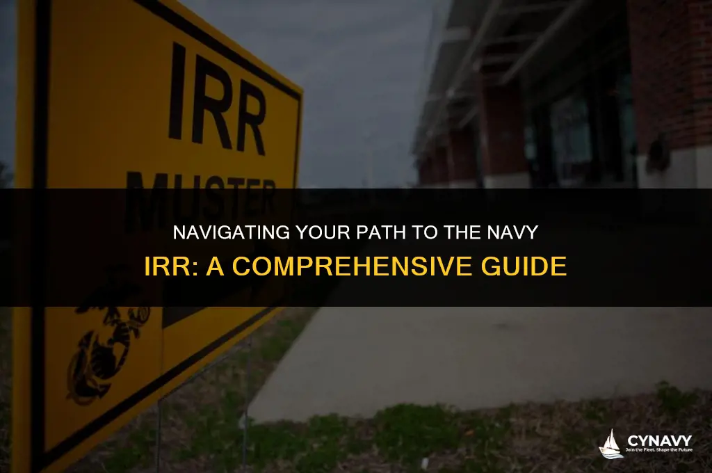how do i go to the navy irr