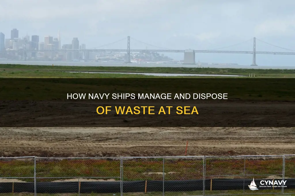 how do navy ships get rid of trash