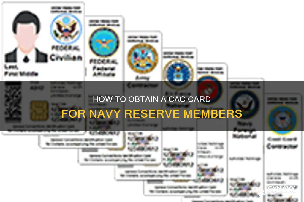 how do oi get a cac card navy reserve