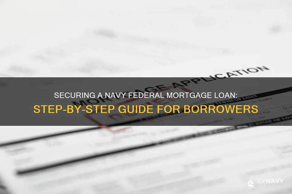 how do you a get mortgage loan from navy federal