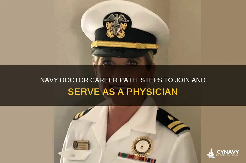 how do you become a doctor in the navy