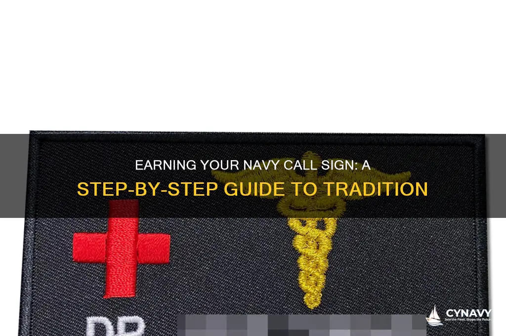 how do you get a call sign in the navy