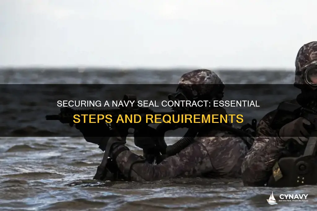 how do you get a navy seal contract