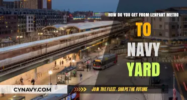 Navigating DC: L'Enfant Metro to Navy Yard Transit Guide