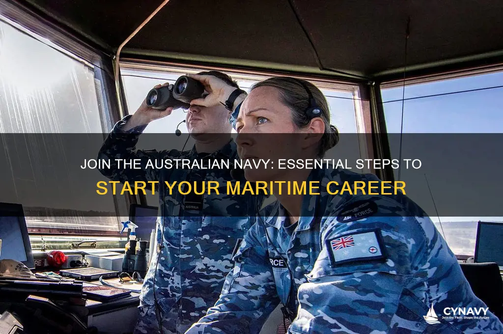 how do you get into the australian navy