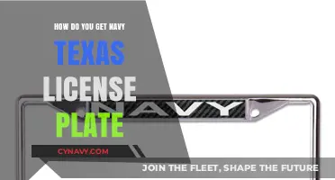 How to Obtain a Navy Texas License Plate: A Step-by-Step Guide