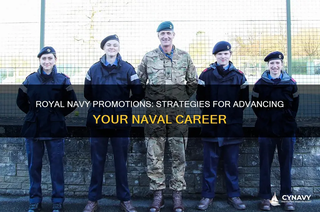 how do you get promoted in the royal navy