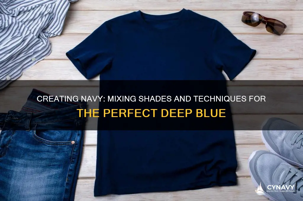 how do you get the color navy