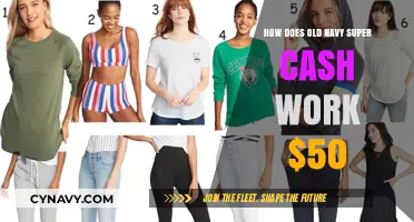 Unlocking Savings: How Old Navy Super Cash Works for $50