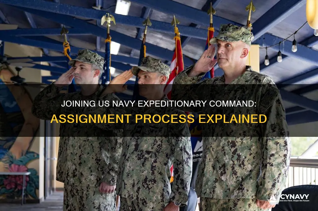 how does one get assigned to us navy expeditionary command