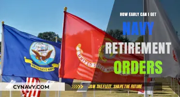 When Can You Secure Navy Retirement Orders? Early Steps Explained