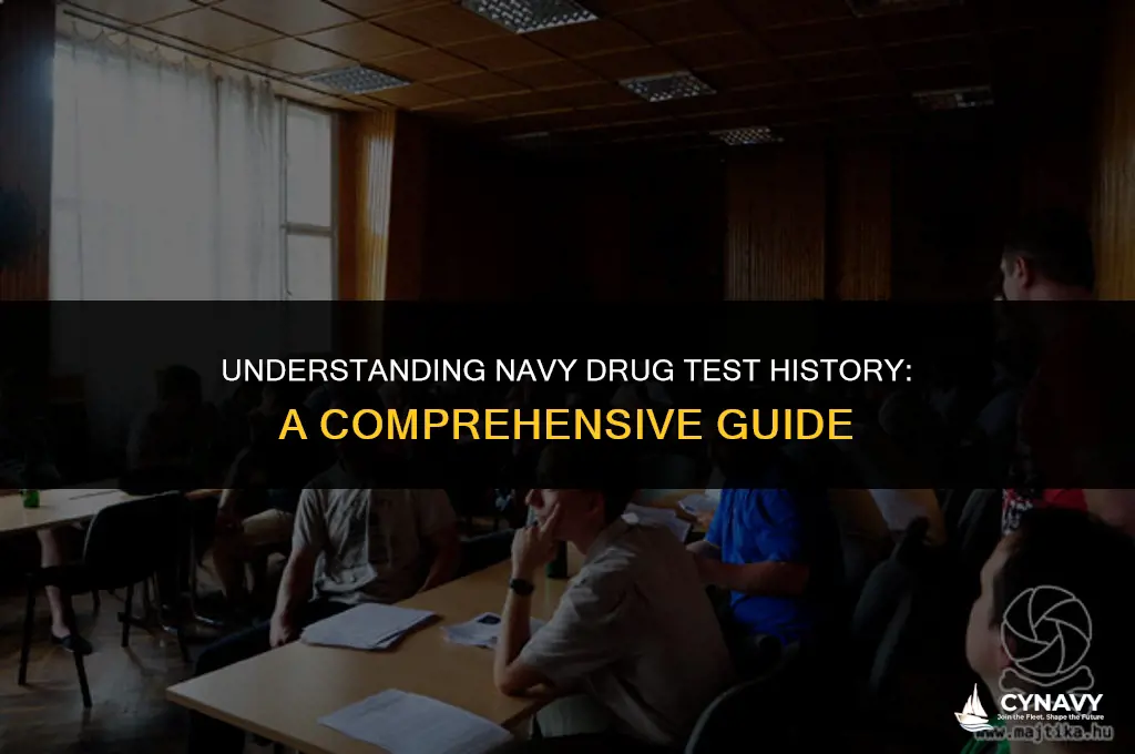 how far back do navy drug tests go