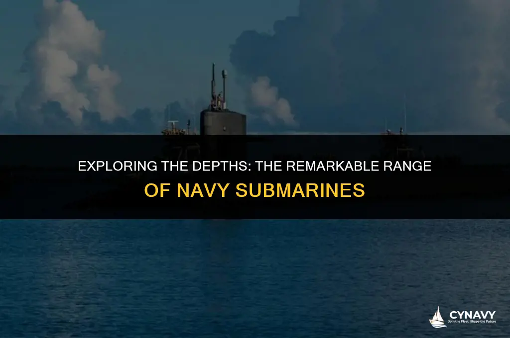 how far do navy subs go