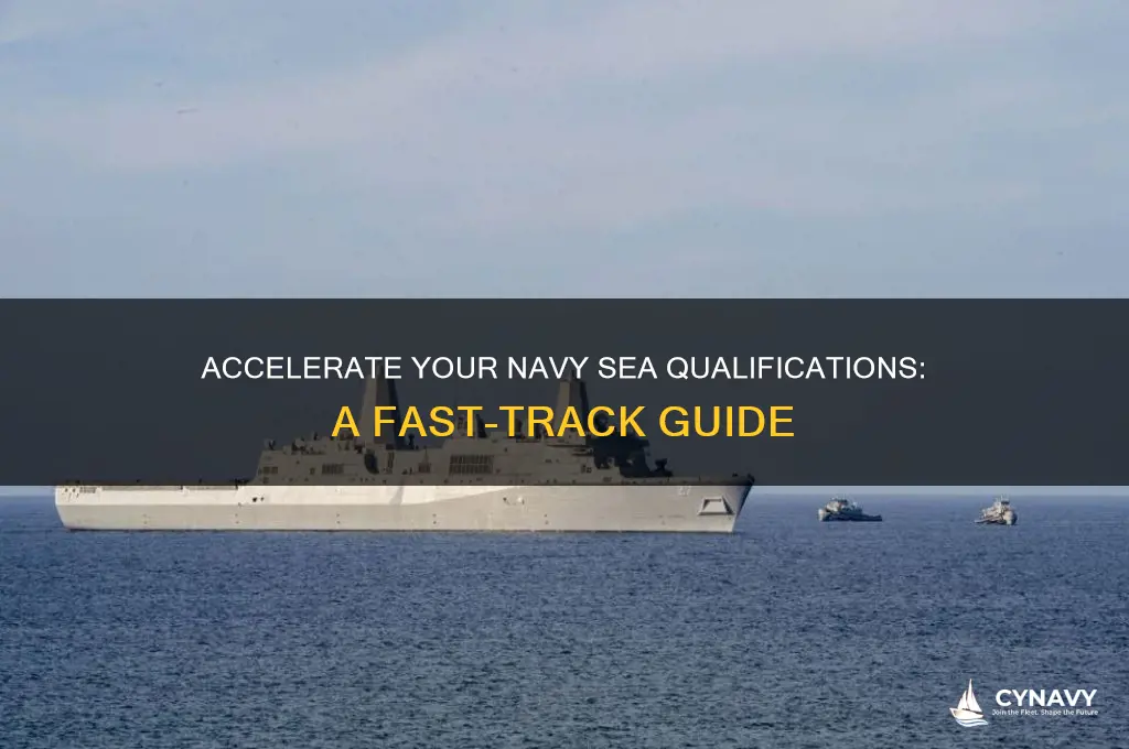 how fast can i get my sea quals navy
