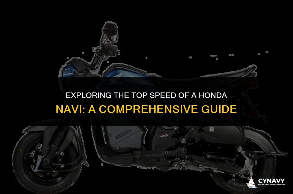 how fast does a honda navi go