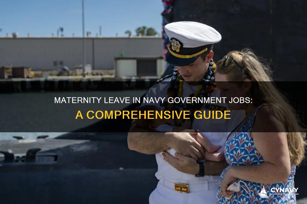 how get maternity leave in navy government job
