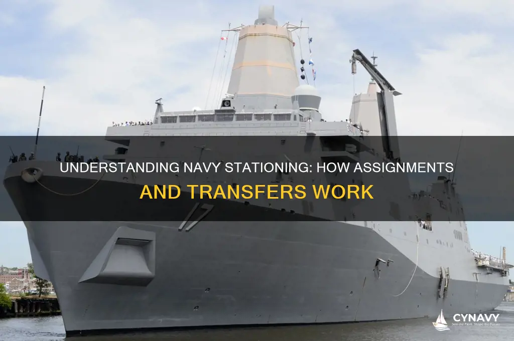 how getting stationed in the navy works