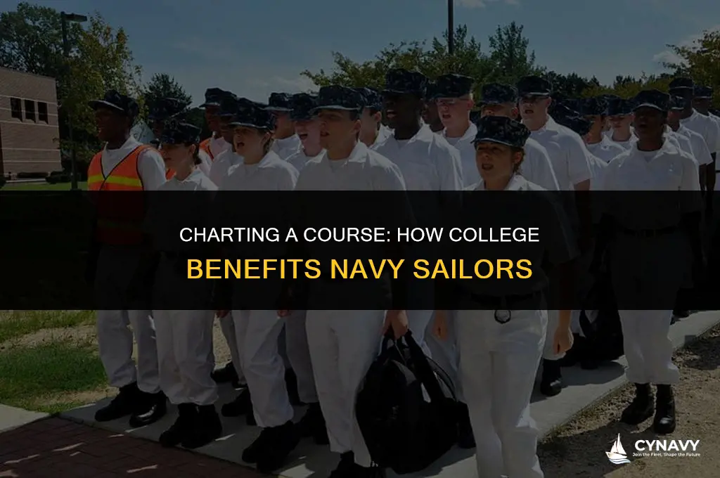 how going to college for navy sailors