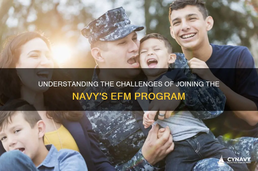 how hard is it to get efm navy