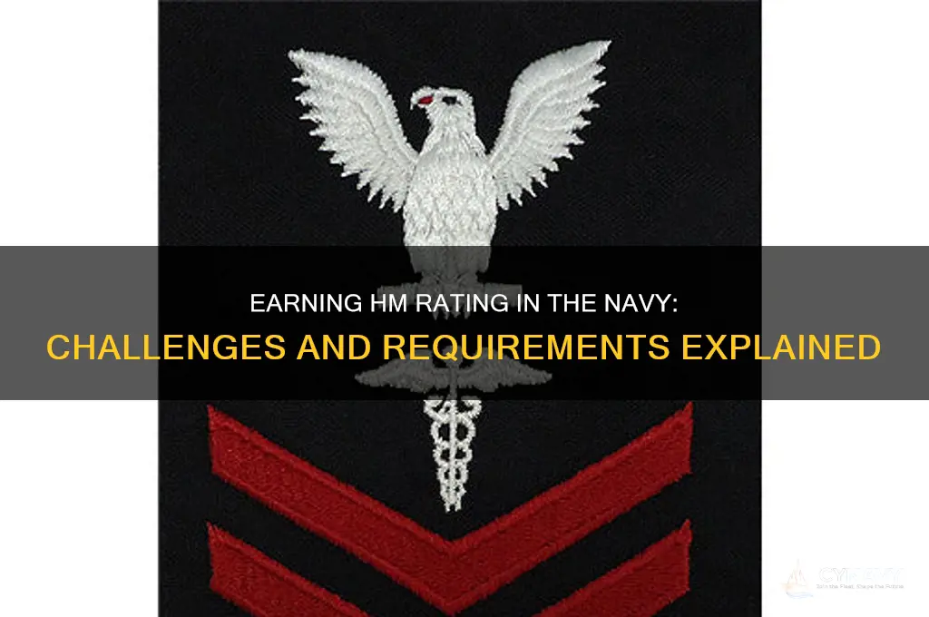 how hard is it to get hm in the navy