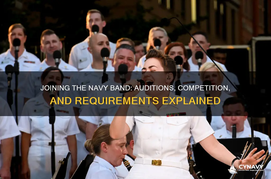 how hard is it to get into the navy band