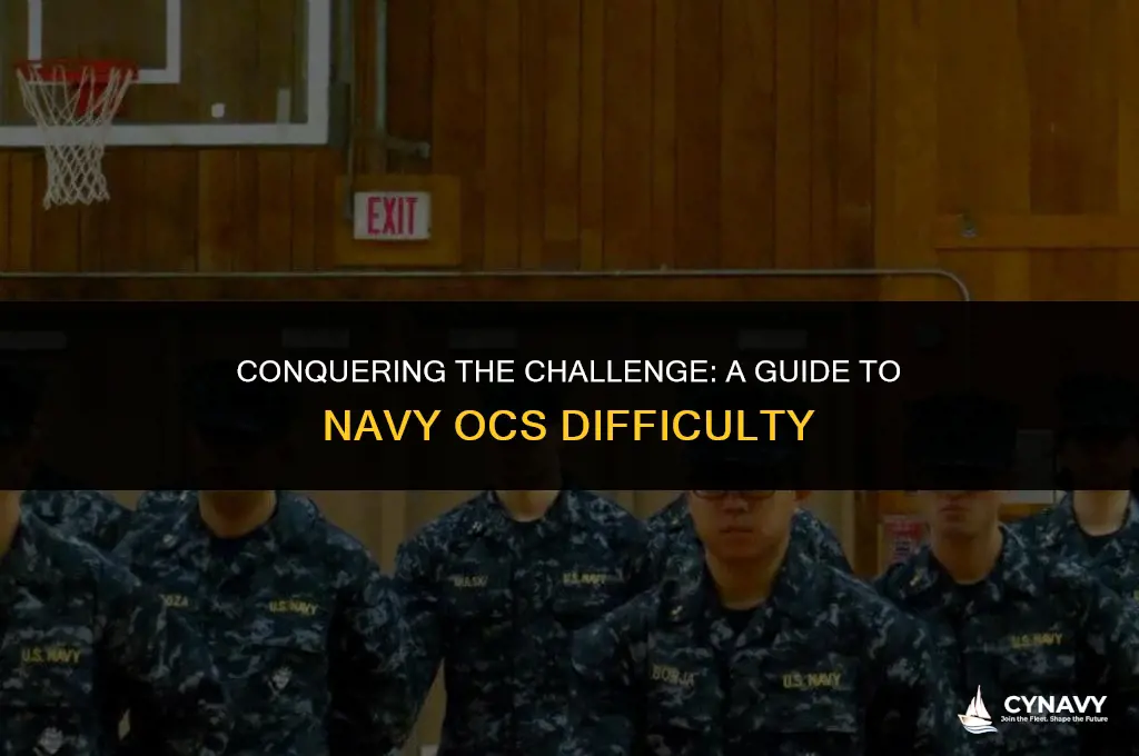 how hard is navy ocs