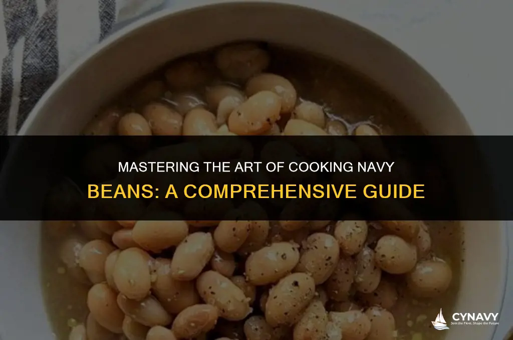 how long cook navy beans