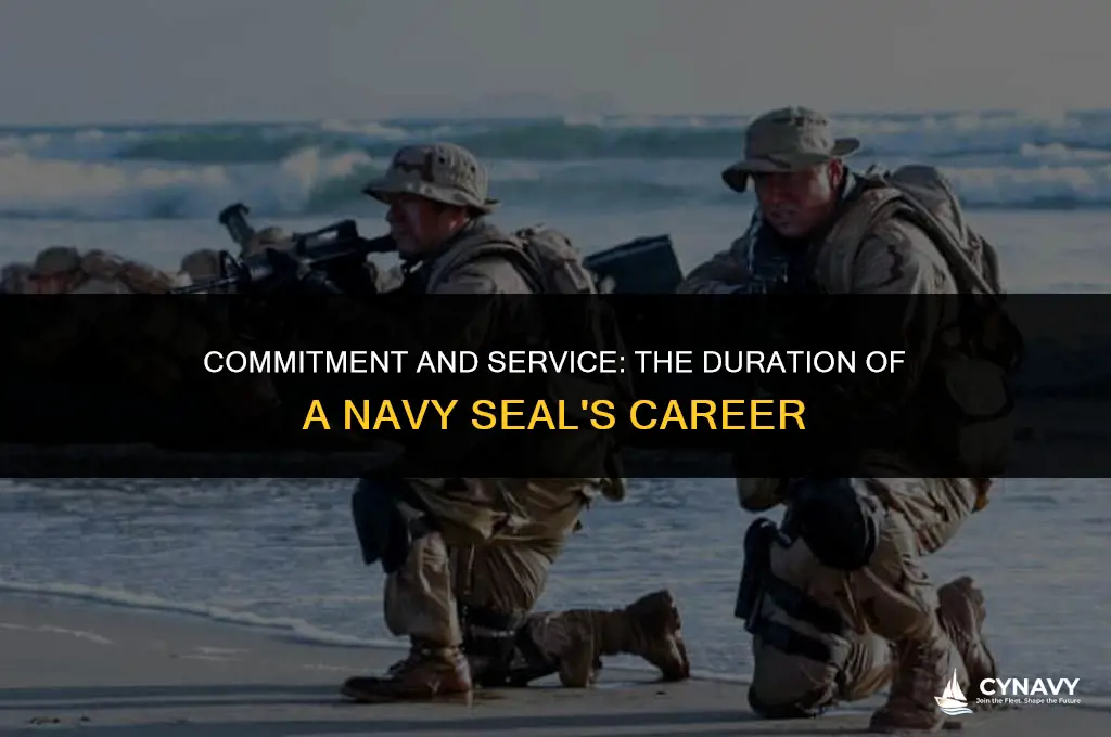 how long do navy seals serve