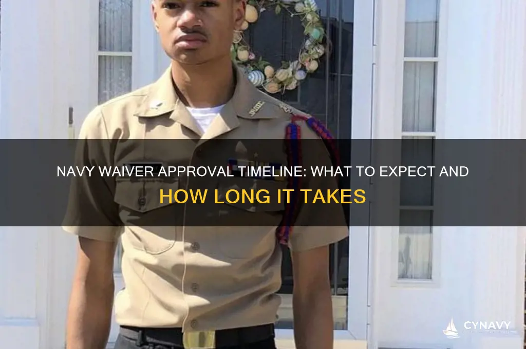 how long does a waiver take to get approved navy