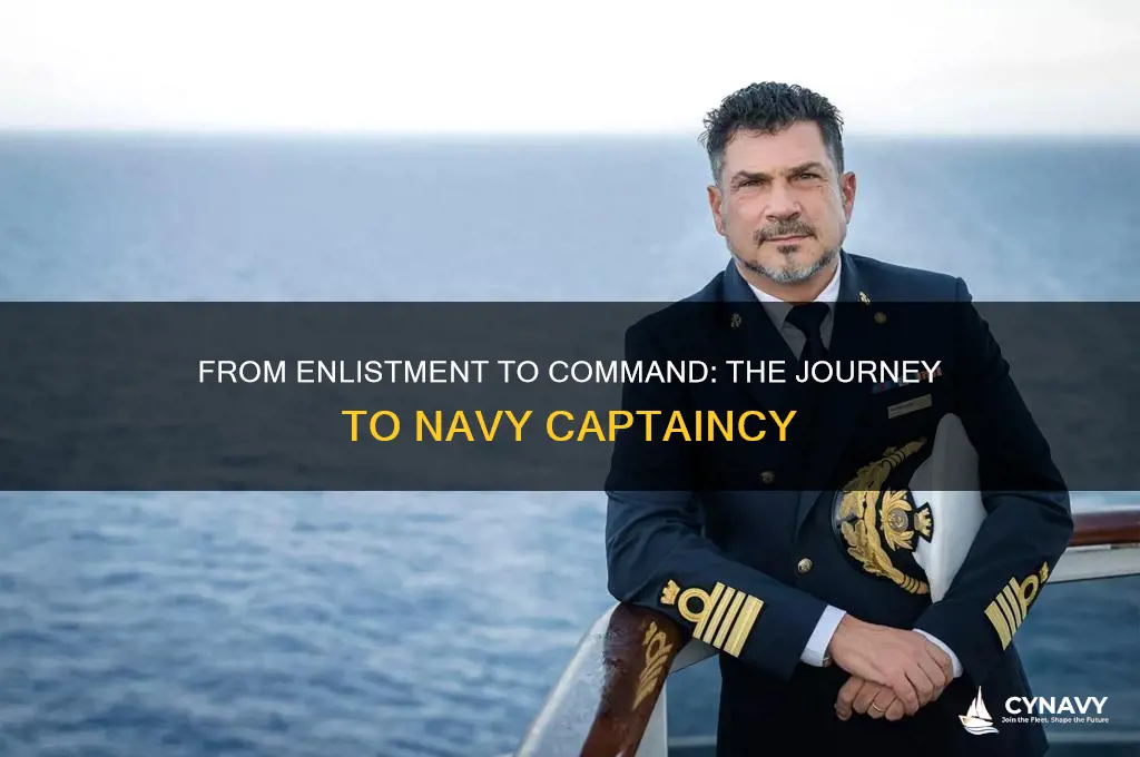 how long does it take to become a navy captain