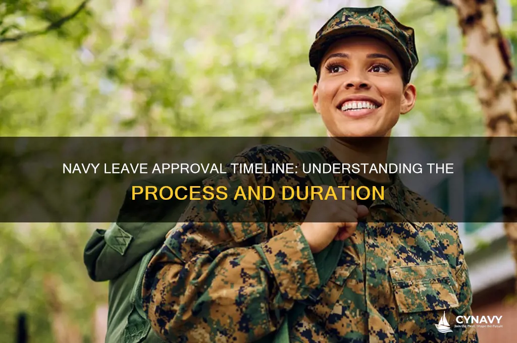 how long does it take to get approved leave navy