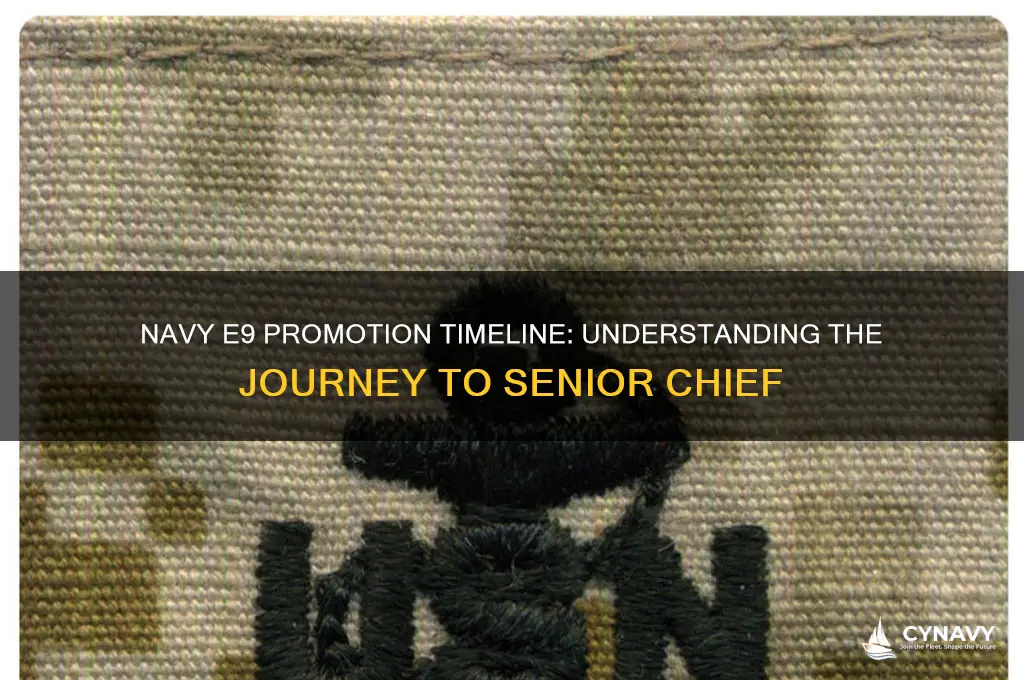 how long does it take to get e9 navy