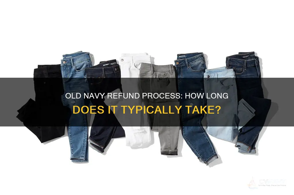 how long does it take to get old navy refund
