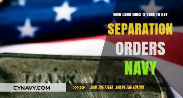 Navy Separation Orders Timeline: Understanding the Processing Duration