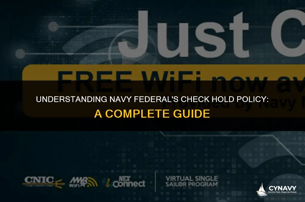 how long does navy federal hold checks